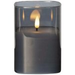 NIPEKO Svíce LED kouř. hranatá 13cm – Hledejceny.cz