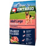 Ontario Adult Large Beef & Rice 2,25 kg – Hledejceny.cz