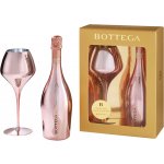 Bottega Rose Prosecco Spumante Brut DOC 11,5% 0,75 l (dárkové balení 1 sklenice) – Zboží Mobilmania