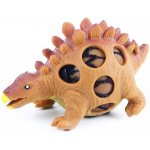 Dinosaurus síťkový mačkací míček 5 9cm antistresový bublinový mění barvy – Zboží Dáma