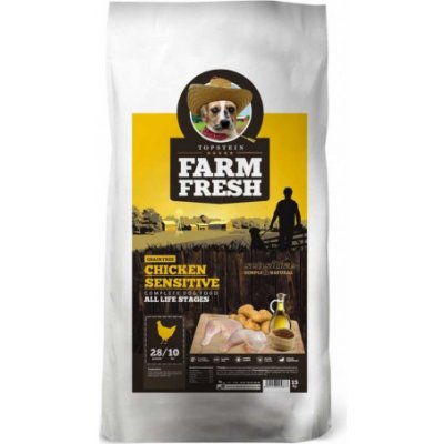 Topstein Farm Fresh Chicken Sensitive GF All stages 15 kg – Hledejceny.cz