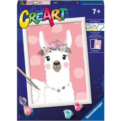 Ravensburger CreArt Lama žádné drama – Hledejceny.cz