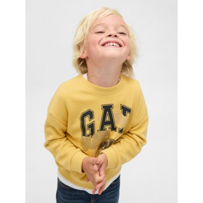 Gap Baby oversize mikina Žlutá – Zboží Dáma