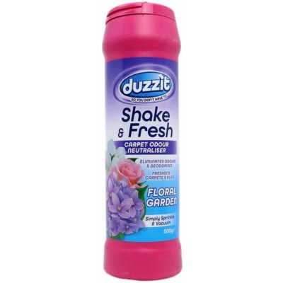 DUZZIT SHAKE&FRESH CARPET ODOUR NEUTRALISER Neutralizátor zápachu na koberce 500 g – Hledejceny.cz