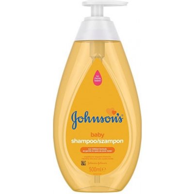Johnson's Baby dětský šampon s pumpičkou 500 ml