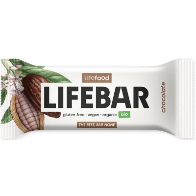 LifeFood Lifebar tyčinka čokoládová RAW BIO 40 g