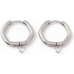 Kroužková náušnice s očkem chirurgická ocel RK 012-1 – Hledejceny.cz