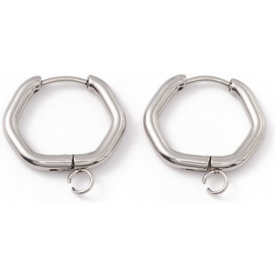 Kroužková náušnice s očkem chirurgická ocel RK 012-1 – Hledejceny.cz