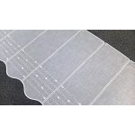 Moderní vyšívaná záclona GERSTER 11678 bílá 50 cm – Hledejceny.cz