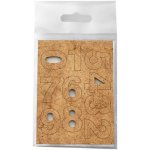 Daily ART Výřezy z HDF Číslice 68 x 93 mm – Hledejceny.cz