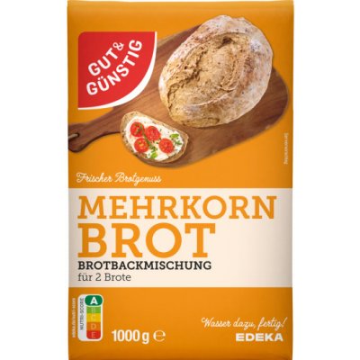 G+G Mehrkorn Brot směs na pečení vícezrnný chléb 1 kg – Zboží Dáma