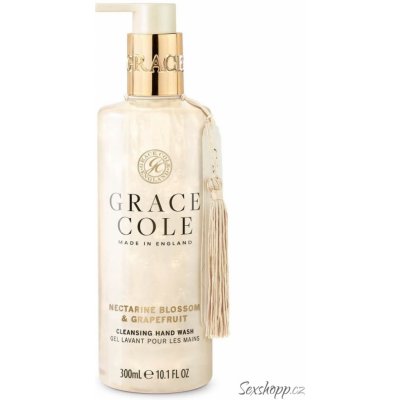 Grace Cole Nectarine Blossom & Grapefruit tekuté mýdlo na ruce 300 ml – Zboží Mobilmania