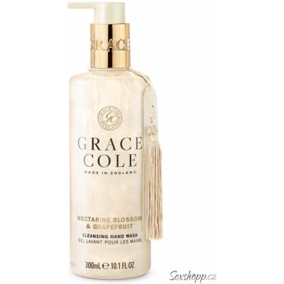 Grace Cole Nectarine Blossom & Grapefruit tekuté mýdlo na ruce 300 ml – Zbozi.Blesk.cz