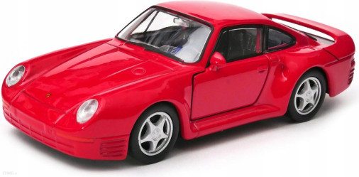 Welly Porsche 959 červené 1:34-39