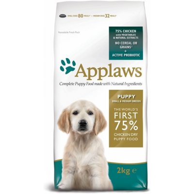 Applaws Dog Puppy Small & Medium Breed Chicken 2 x 7,5 kg – Hledejceny.cz