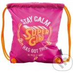 Baagl Supergirl Stay calm A-4451 140 L růžová – Zboží Dáma