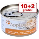 Applaws cat Kuřecí výběr 12 x 70 g – Hledejceny.cz