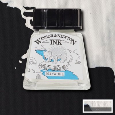 Winsor & Newton Tuš barevná Drawing Ink – Zboží Mobilmania