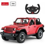 Rastar Group RC Auto Jeep Wrangler Rubicon 2,4 GHz RTR červená 1:14 – Hledejceny.cz