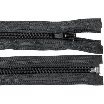 Prima-obchod Spirálový zip No 5 délka 60 cm bundový POL, barva 332 černá – Hledejceny.cz