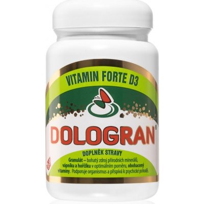 Dologran Vitamin Forte D3 prášek pro psychickou pohodu 90 g