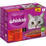 WHISKAS 1+ Adult Klasický výběr ve šťávě 12 x 85 g – Hledejceny.cz