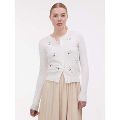 ORSAY Krémový dámský kardigan s výšivkou – Hledejceny.cz