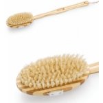 Xanitalia Spa Beauty 350223 kartáč dřevěný masážní se štětinami dlouhá rukojeť – Hledejceny.cz