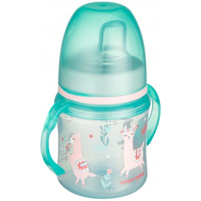 Canpol babies hrníček tréninkový se širokým hrdlem Sweet fun zelený 120 ml – Zboží Dáma