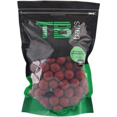 Tandem Baits Hard boilies GLM Squid Strawberry 1kg 24mm