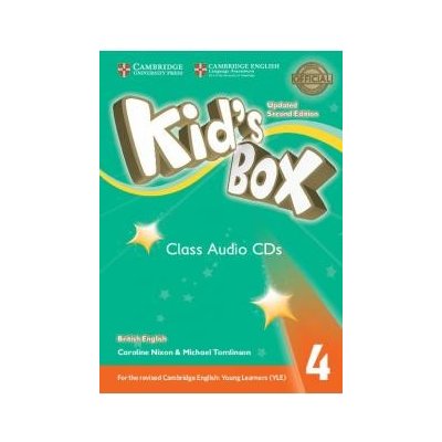 Kid's Box Level 4 Class Audio CDs /3/, 2E Updated