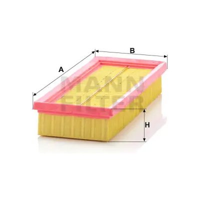 MANN FILTER Vzduchový filtr C 2872 – Hledejceny.cz