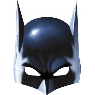 Unique Masky pro děti ve stylu Batman po 8 ks – Zboží Mobilmania