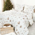 Goldea vánoční flanel povlečení beskydy 140x200 70x90 – Zboží Mobilmania