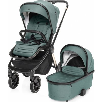 ZOPA Set Move Cross 3 + hluboká korba Move XL 3 + adaptéry 2024 Antique Green/Gold – Sleviste.cz