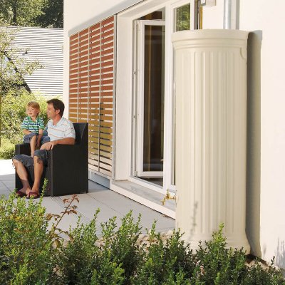 Graf Nadzemní sloupová nádrž 1 000 l béžová – Zboží Dáma