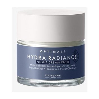 Oriflame noční vyživující krém pro normální smíšenou pleť Optimals Hydra Care 50 ml