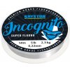 Rybářský vlasec a ocelové lanko Kryston Incognito fluorocarbon 20 m 0,39 mm 15 lbs