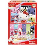 EDUCA Dřevěné Hello Kitty 2x25 dílků – Hledejceny.cz