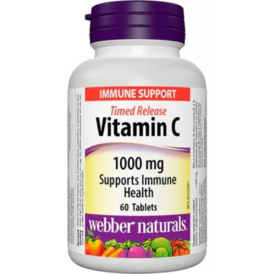 Webber Naturals Vitamin C 1000 mg 60 tablet – Hledejceny.cz