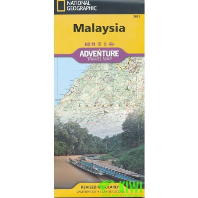 mapa Malaysia 1:850 t voděodolná