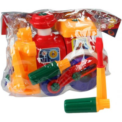 Mašinka šroubovací 21cm skládačka LOKOMOTIVA – Zboží Dáma