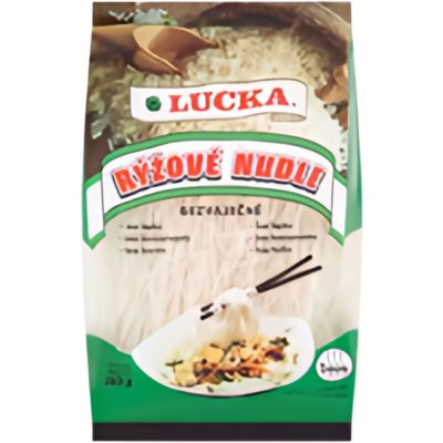 Lucka Rýžové nudle 1 mm 240g – Hledejceny.cz