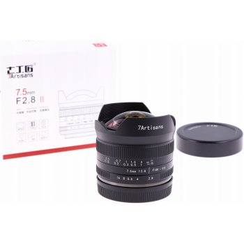 7Artisans 7,5mm f/2.8 II Fisheye Fujifilm X