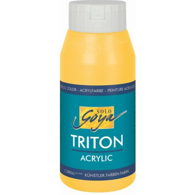 Akrylová barva Solo Goya TRITON 750 ml Cadmium Yellow – Hledejceny.cz