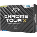 Callaway Chrome Tour X 24 Triple Track bílé 3 ks – Zboží Dáma