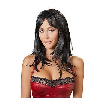 Cottelli Wig Long Black