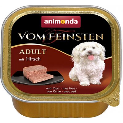 Animonda Vom Feinsten Adult Dog jelen 150 g – Zboží Mobilmania
