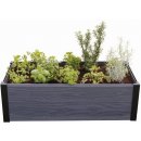 Keter Vyvýšený záhon Maple Trough 106 x 50 x 32 cm plastový šedý 249296