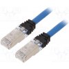 síťový kabel Panduit STP6X2MBU Patch, S/FTP,TX6A™ 10Gig, 6a, lanko, Cu, LSZH, 2m, modrý